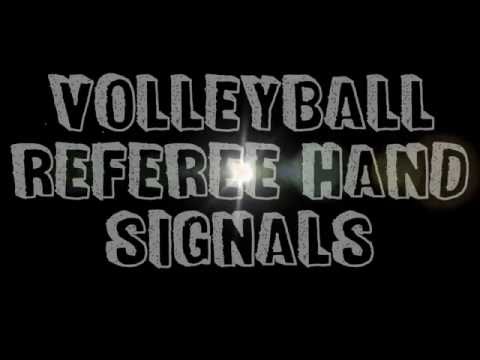 Volleyball Referee Signals Chart