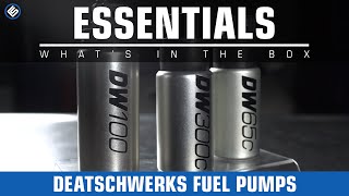 DeatschWerks Fuel Pumps - Overview - What's In The Box?