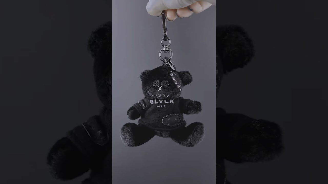 Blvck Evil Teddy Keyring | Blvck Paris - Japan - YouTube