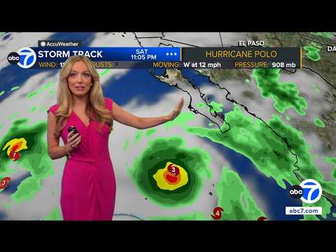 Tracking Hurricane Polo: What the storm’s trajectory means for SoCal