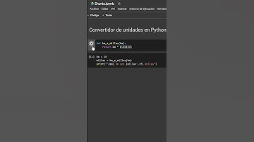 ¿Cómo Crear un Conversor de Unidades en Python en 20 Segundos?