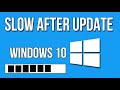 How To Fix Windows 10 Laptop/PC Slow Performance issue After Update