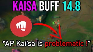 RIOT buffed Kai'sa and talked about her state in the META in 14.8