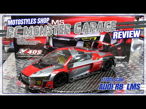 Review: 1/10th scale Audi R8 LMS RTR RC car - YouTube