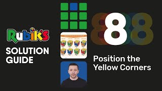 SOLVE FINAL LAYER – Step 3: Position The Yellow Corners