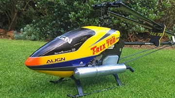 Trex700N Inverted Auto Rotation
