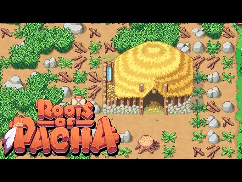 NEW – CAVEMAN STARDEW VALLEY Crafting Base Building Prehistoric Survival | Roots of Pacha Gameplay