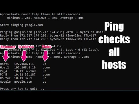 How to ping multiple ips at the same time