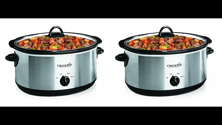 Crock Pot 7 Quart Oval Manual Slow Cooker