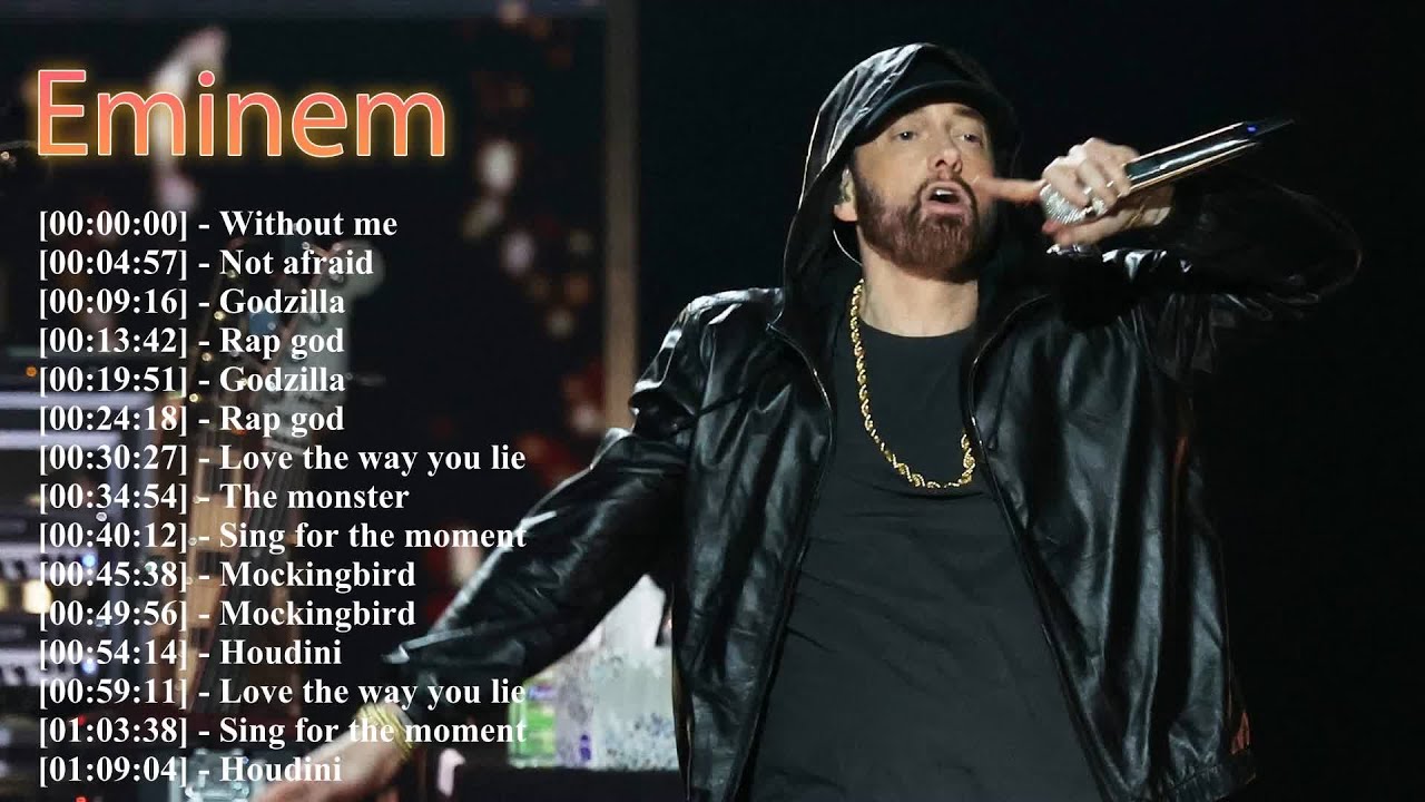 Eminem Nonstop Rap Mix 🎧 Unfiltered Genius