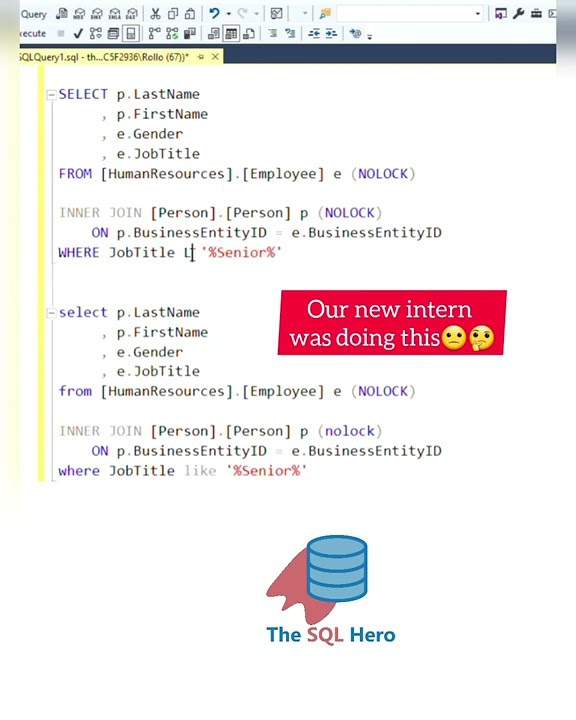 Transform your code to uppercase sql sqlserver database youtube