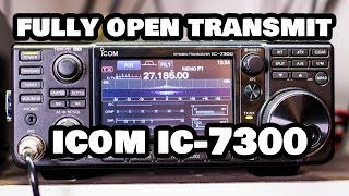 All Band Transmit Modification  Icom IC-7300 Full Explanation w/ Test at End!