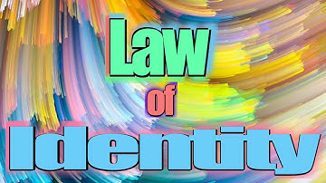 The Law of Identity