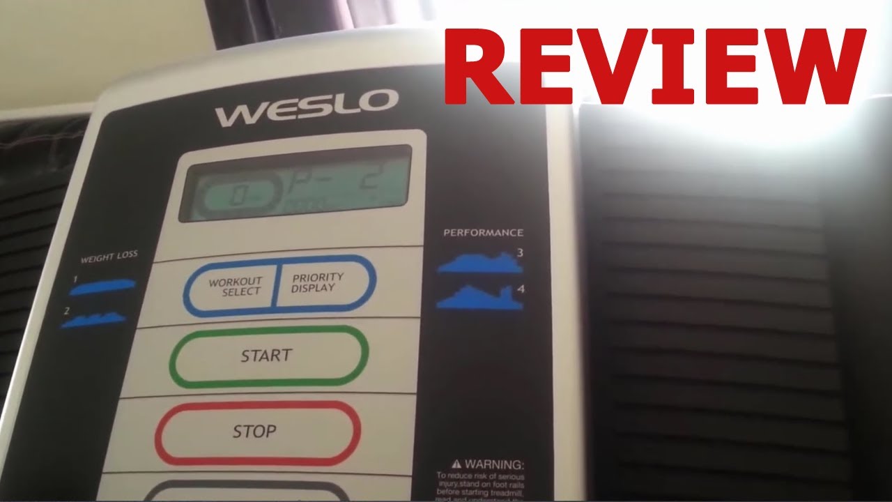 Weslo Crosswalk 5.2T Treadmill Review YouTube