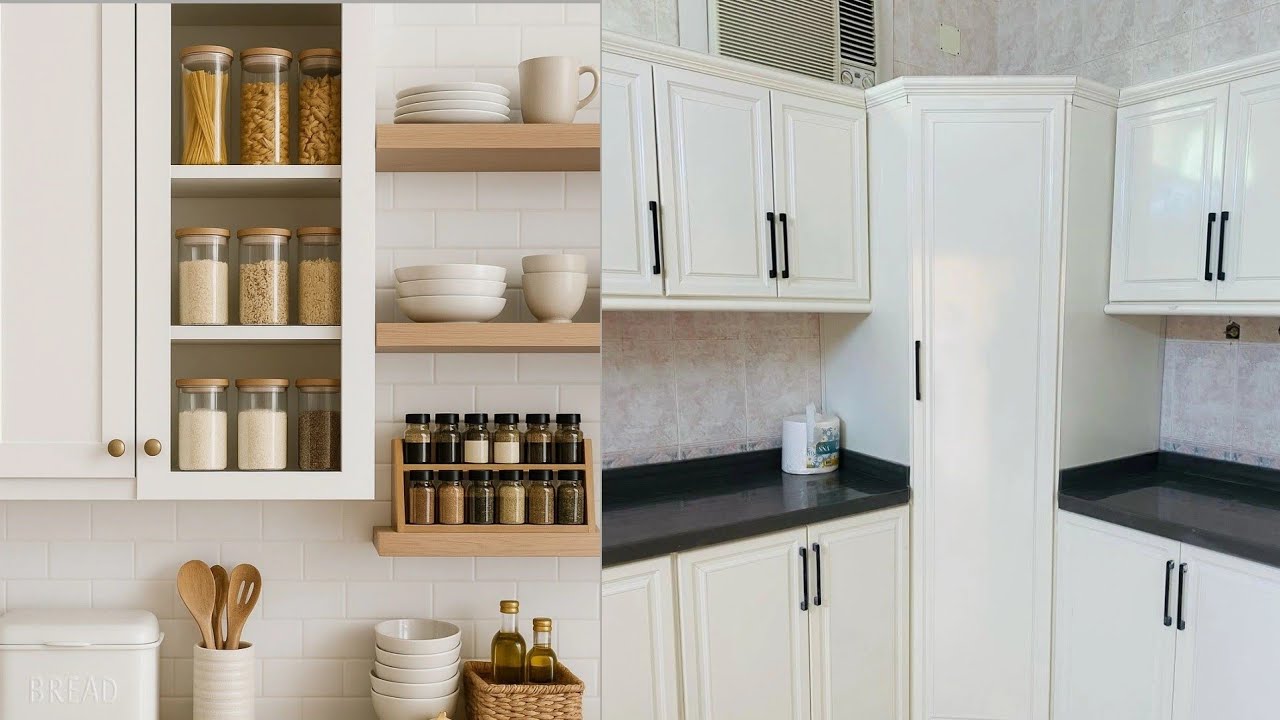 🧽🫧تنظيف عميق وتنظيم المطبخ 🪣🧹