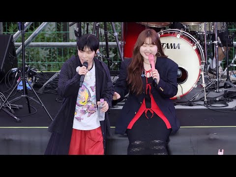 악뮤(AKMU) Full ver. (후라이의 꿈 + Love Lee + Dinosaur + Give Love 외 3곡) 직캠 | 고려대 축제 입실렌티 • 240525