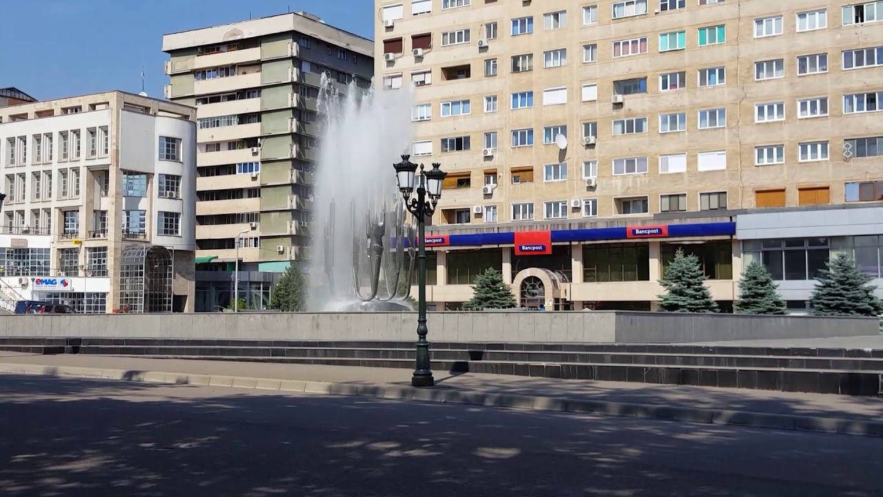 Fântâna cinetica din Drobeta Turnu Severin