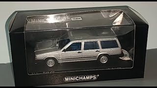 Diecast 1/43 scale Minichamps Volvo 740 Estate - YouTube