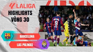 BARCELONA - LAS PALMAS | TẬN DỤNG ƯU THẾ CHƠI HƠN NGƯỜI | LALIGA EA SPORTS 23\/24