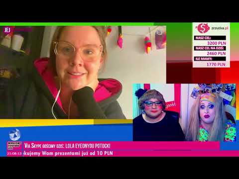 Lola Eyeonyou Potocki: RuPaul musi dopuścić biologiczne kobiety do programu - Wirusowy YouTube LIVE