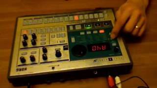 Electribe ES-1 sampler demo (Part 3) Big Daddy Kane "Young, Gifted & Black" beat