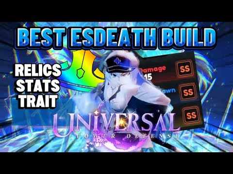Best Esdeath Ice Empress Build In Universal Tower Defense Roblox 