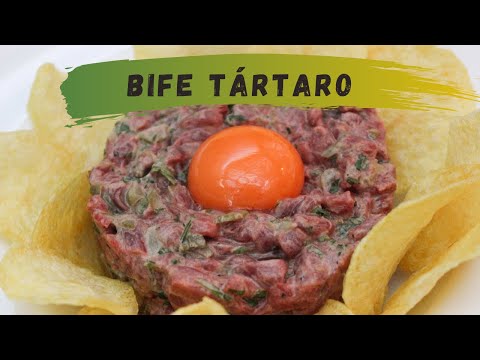 Vídeo: Como Fazer Bife Tártaro Em Casa