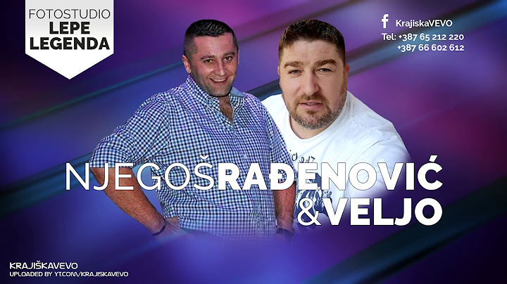 Njegoš Rađenović & Veljo - Ja je pit'o i ona mi dala (Kolo) - Uživo 2018