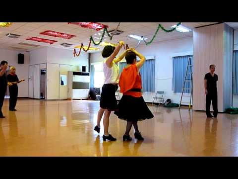 Rumba Variations - 2012國標舞蔡秀慧老師週六下午拉丁舞班 倫巴教學雙人示範
