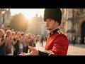 A tourist group begins clapping when he moves slightly; he freezes again to fix the mistake | Royal