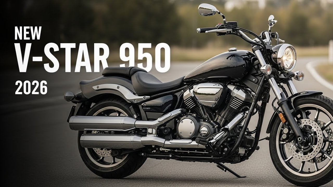 “2026 Yamaha V-Star 950 – First Look, Official Reveal & Details”
