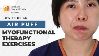 Do this to STOP SNORING and prevent SLEEP APNEA! Air Puff  Myofunctional Therapy | 5 of 5