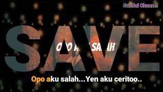 Status WA 30 detik || (Happy Asmara) Opo aku salah...