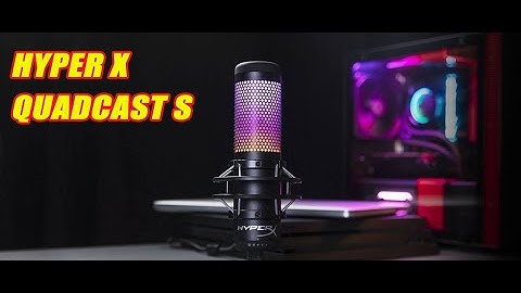 UNBOXING HYPER X QUADCAST S MIC | ADD SOME MORE COLOR TO YOUR VIDEOS