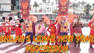 Mulan's lunar new year procession - of the mouse disney california
adventure
