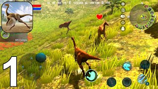 Gallimimus Simulator Android Gameplay Part 1 - Dinosaur Games screenshot 1