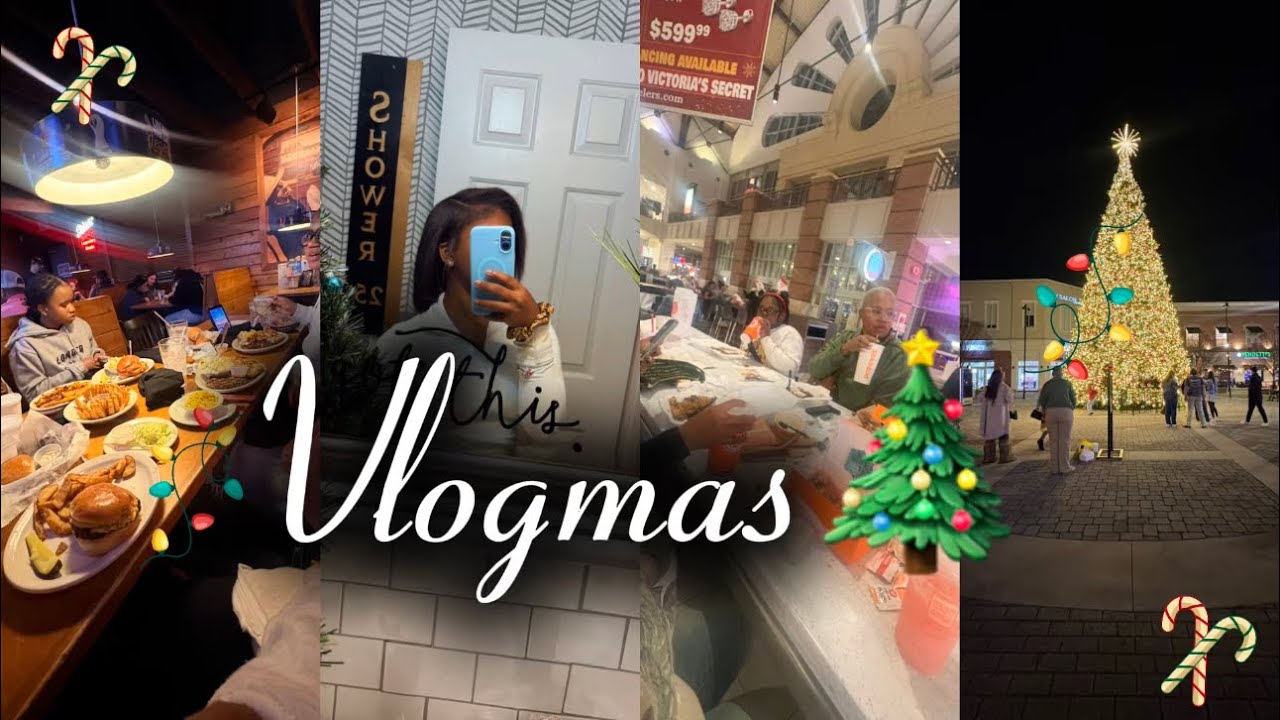 Vlogmas; Visted my sisters, shopping, family time & more || pretty