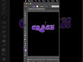 Break Text Effect in Adobe Illustrator