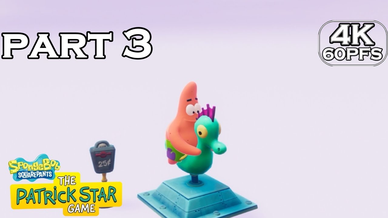 SPONGEBOB SQUAREPANTS: The Patrick Star Game – STORY MODE Walkthrough 4k-FPS60 PS5 Part 3