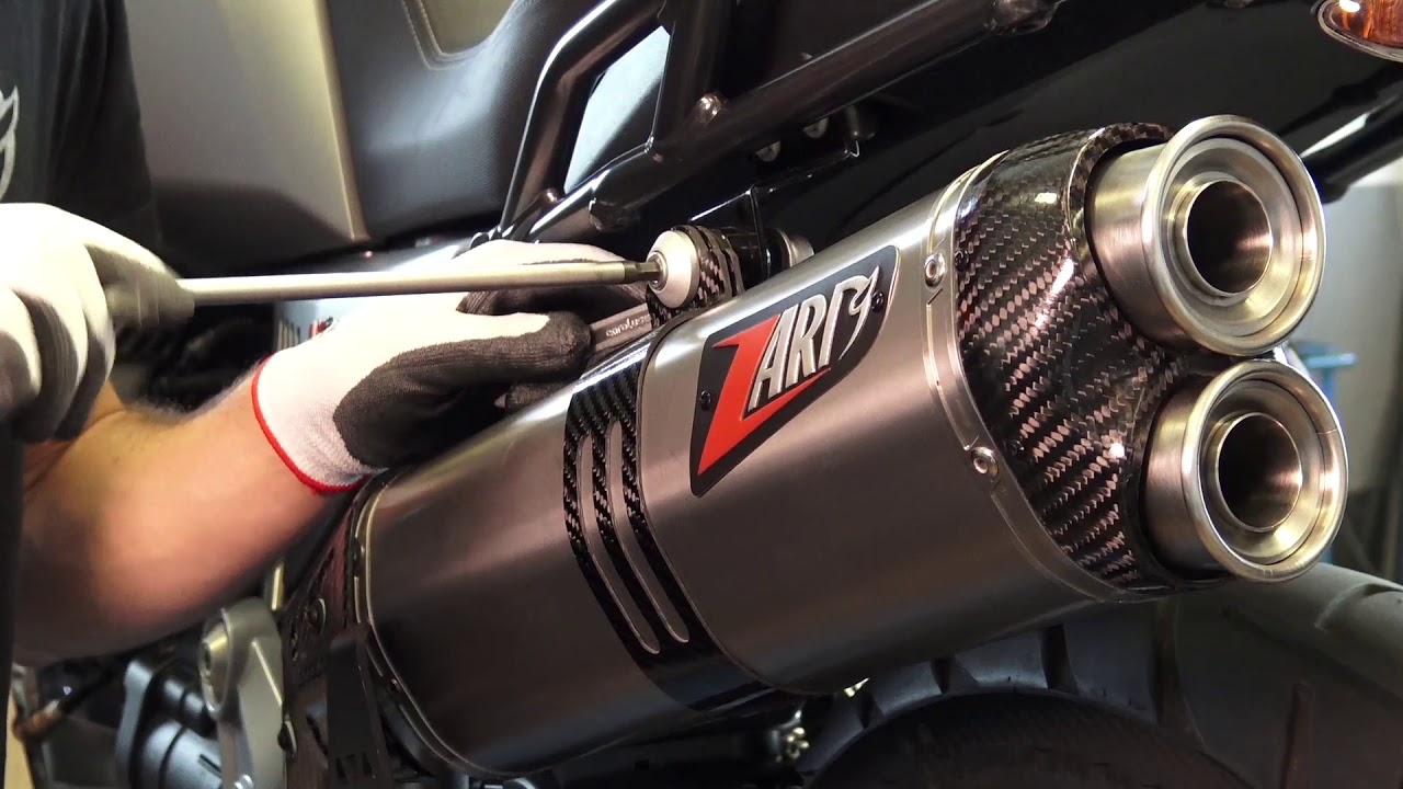 ZARD Exhaust Slip-On Moto Guzzi V85TT