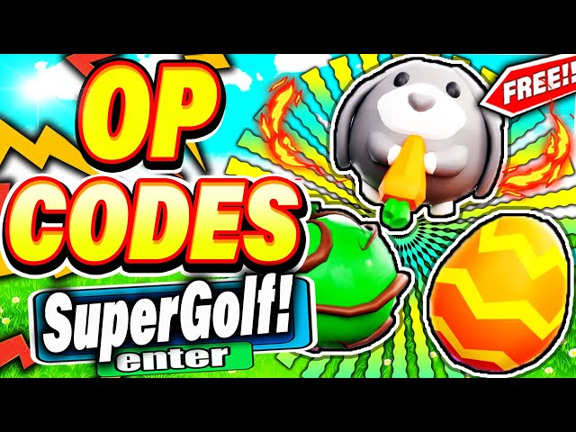 NEW UPDATE CODES* [🕹️GAMEMODES🕹️] Super Golf! ROBLOX, ALL CODES