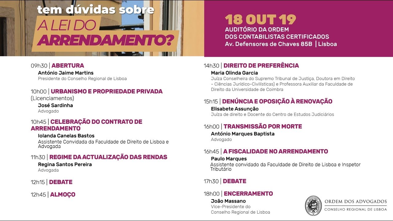 Tem dúvidas sobre a Lei do Arrendamento?