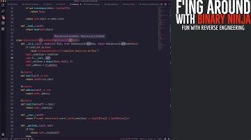 [E31] F’ing Around with Binary Ninja: Writing a Decompiler!