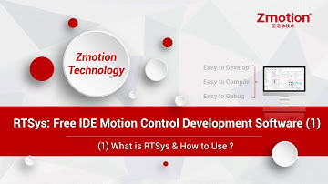 One Free IDE Motion Control Development Software "RTSys" for You(1)