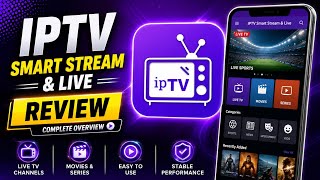 IPTV Smart Stream & Live App || How to Use IPTV Smart Stream & Live App || IPTV Review screenshot 1