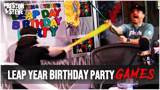 Leap Year Birthday Party Games | The Preston & Steve Show