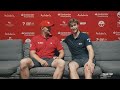 Team Talks with Diego Botín & Florian Trittel |  Emirates Dubai Sail Grand Prix | Spain SailGP Team