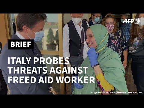 Italy probes Islamophobic threats against freed aid worker Silvia Romano | AFP