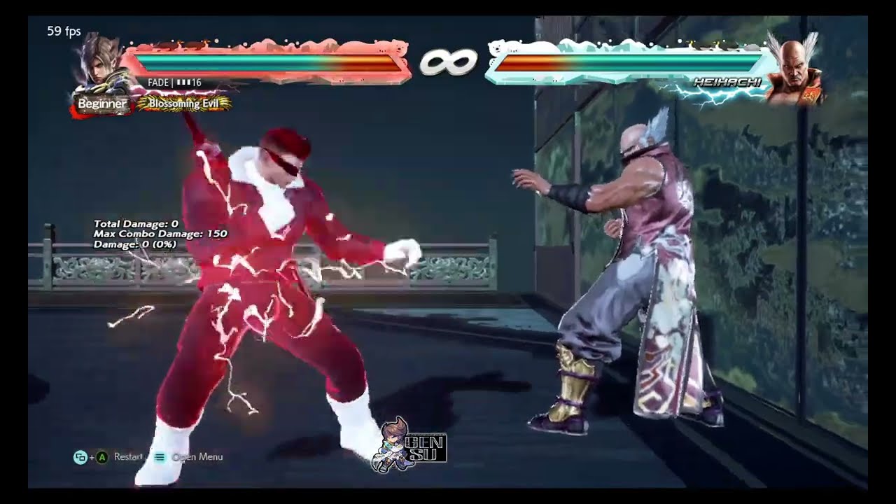 FINALLY!! Landing the 150 damage combo in Geese stage!