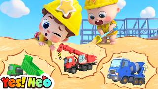 dig dig dig construction trucks if you dig it baby shark